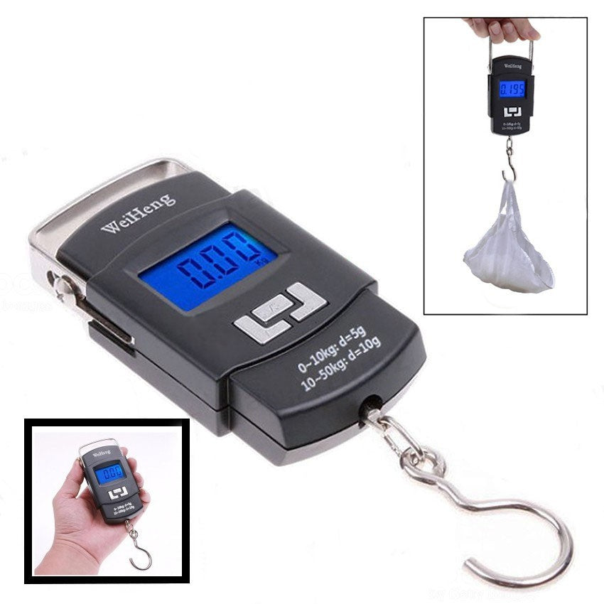 Portable Electronic Weight Scale (50 kg Capacity)