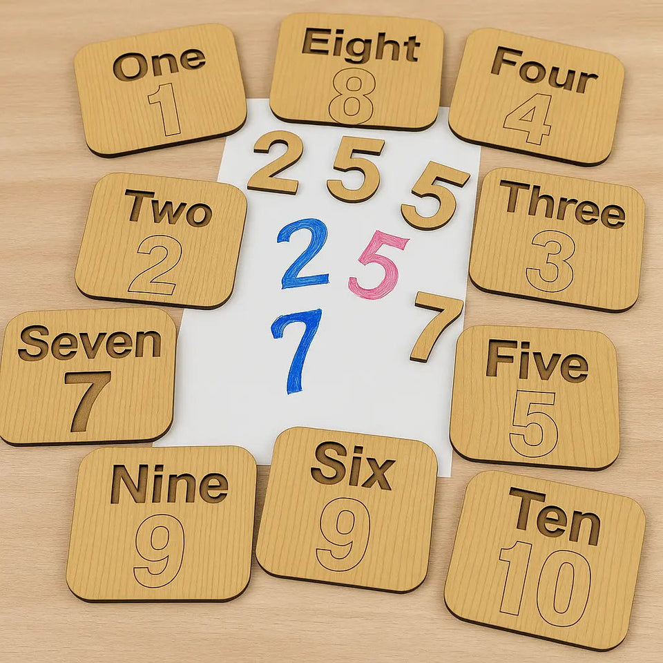 3-in-1 Wooden Kids Drawing Stencils & Puzzle – Jumbo Pack (99 Pieces)